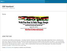 Tablet Screenshot of cefheartland.com